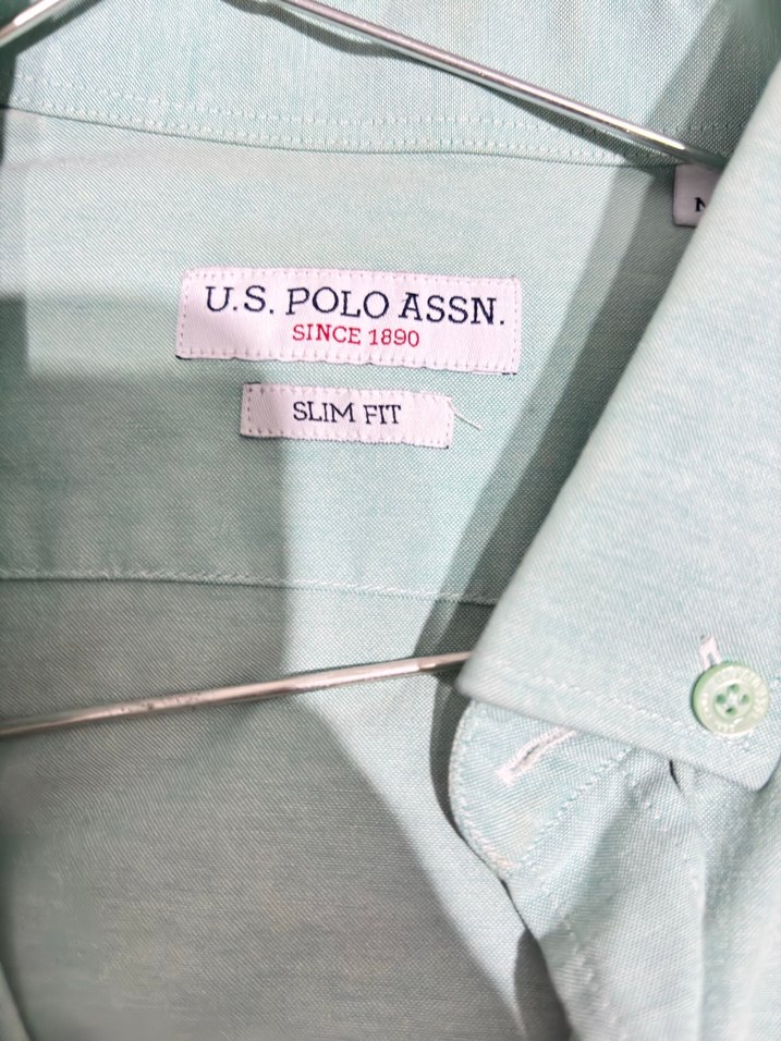 Erkek Gömlek, Uzun Kollu, Düğmeli - Görsel 5