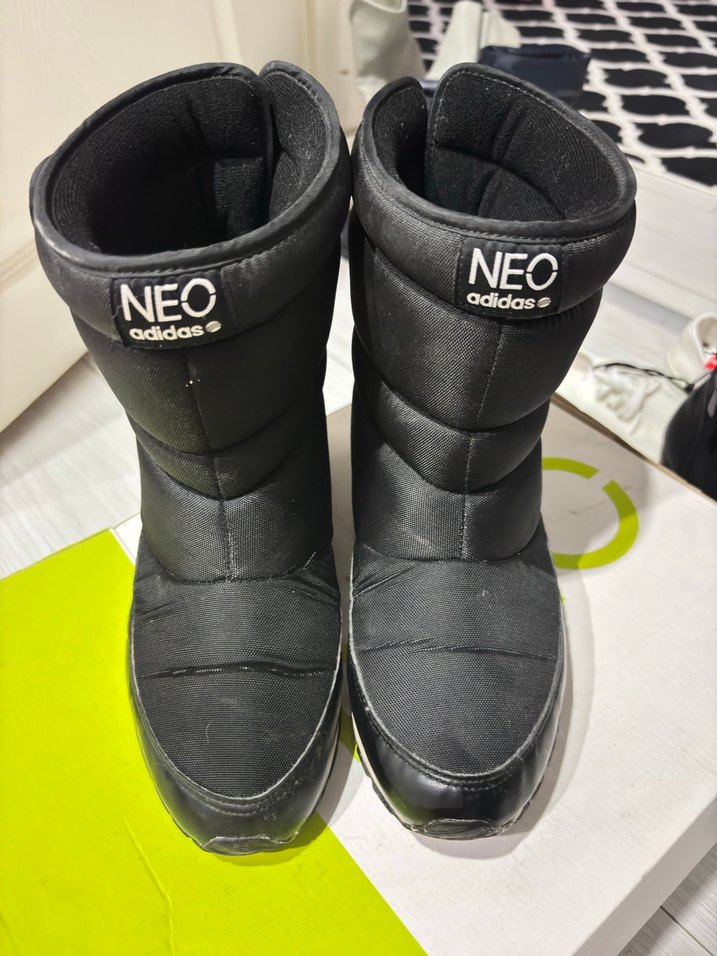 Adidas NEO Siyah kadın kar botu - Görsel 2