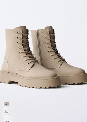 Bej kadın postal asker bot - Görsel 2