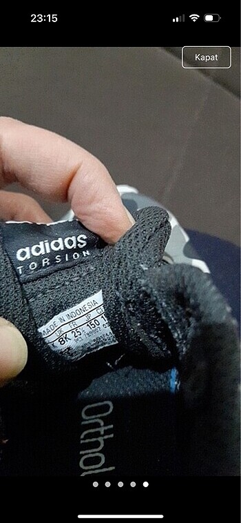 25 Beden Adidas spor ayakkabı