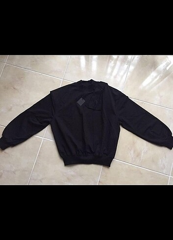 Boyner siyah sweatshirt