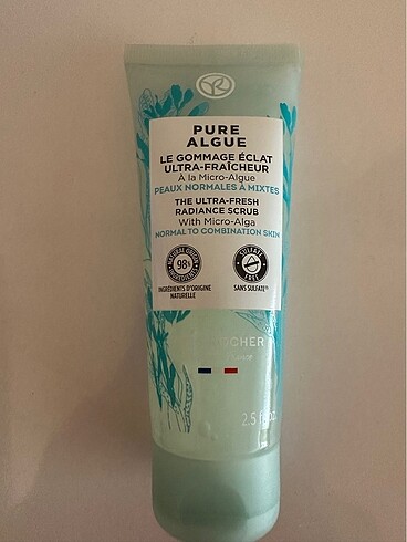 Yves Rocher kuru karma ciltler için peeling