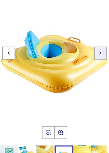 Nabalji Bb Seat Sarı Çocuk Yüzme Simidi