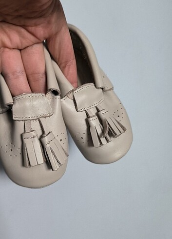 Kanz hakiki deri bebek ayakkabısı - Görsel 2