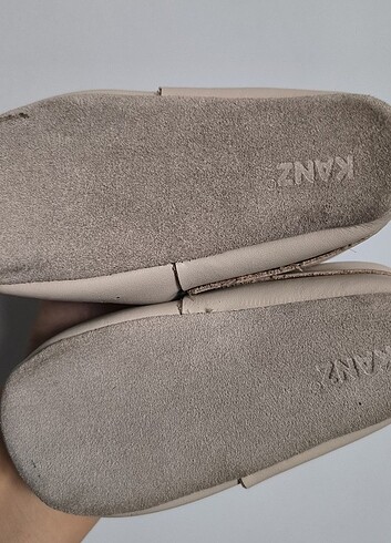 Kanz hakiki deri bebek ayakkabısı - Görsel 3