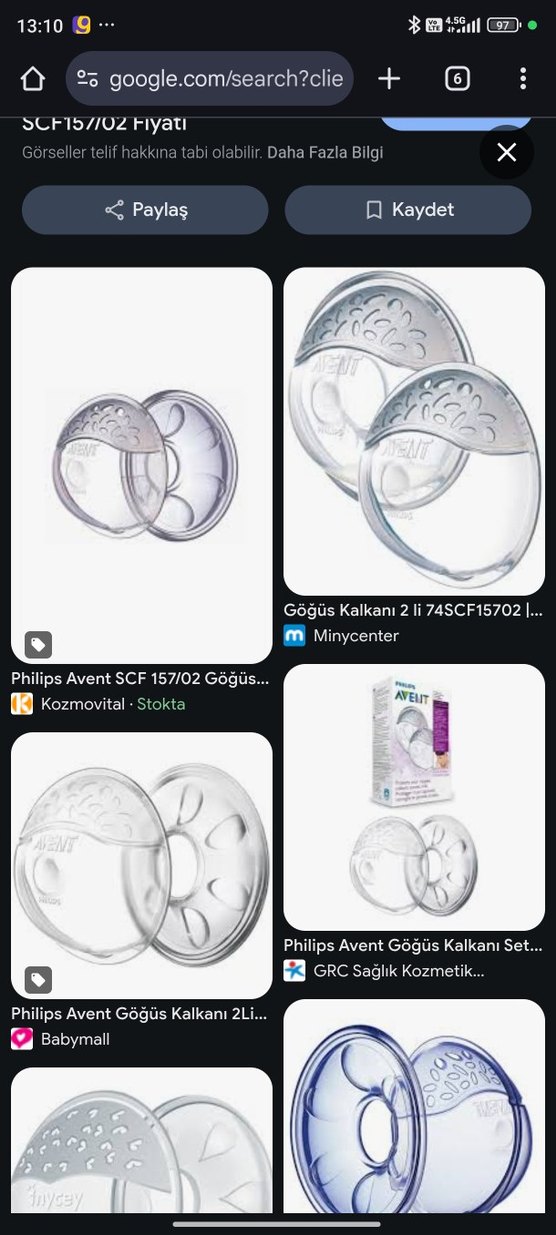 Philips avent göğüs kalkanı - Görsel 4