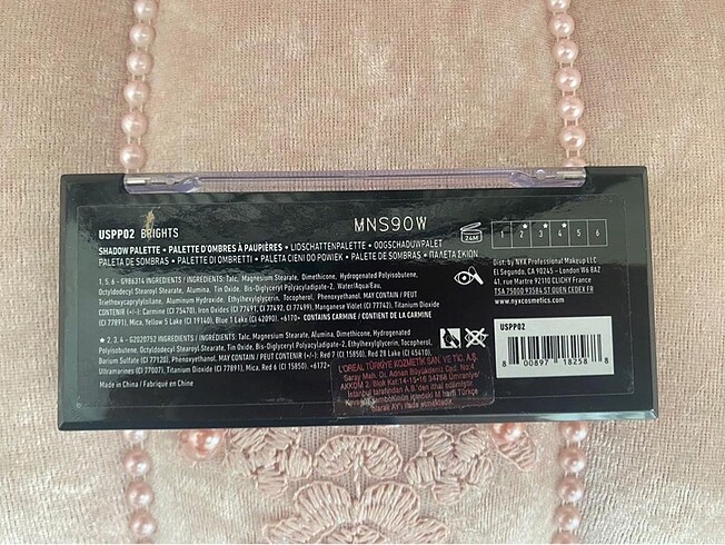 NYX Nyx far paleti