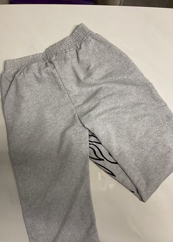 Gri Baskılı Kadın Eşofman Altı - Görsel 2