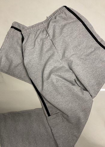 Gri Bel Bantlı Kadın Eşofman Altı - Görsel 3