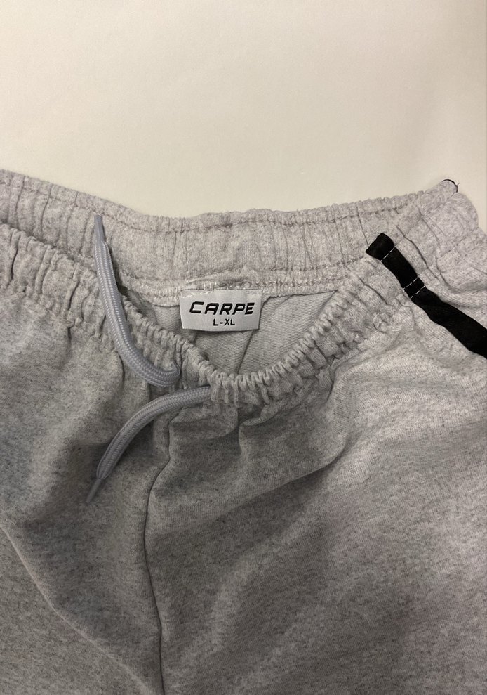 Gri Bel Bantlı Kadın Eşofman Altı - Görsel 2