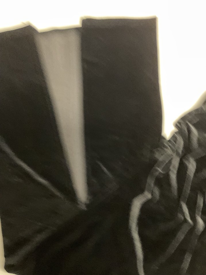 Siyah Drapeli Uzun Kadın Elbise - Görsel 4