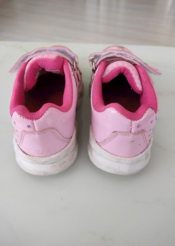 Flo Ayakkabı Pembe Kız Çocuk Spor Ayakkabı Velcro