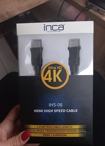  Beden Inca 4K hdmi kablo