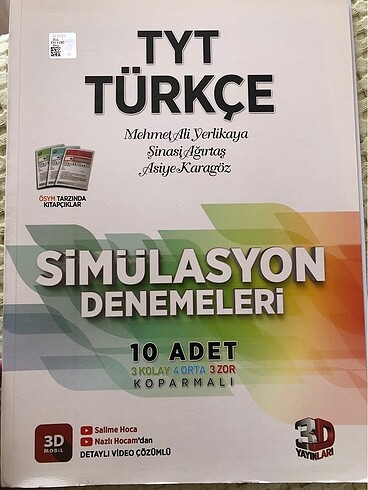 3D Simülasyon Denemeleri Türkçe TYT