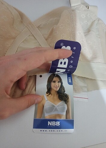 NBB 90 c beden kadın ten rengi sütyen 