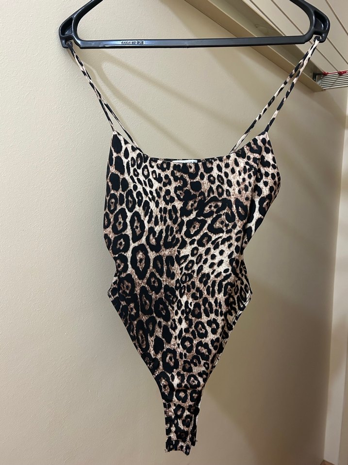 Zara Leopar bodysuit - Görsel 3