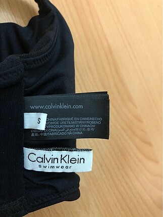 s Beden Calvin Klein bikini üstün
