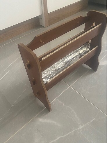 Diğer 3katlı ahşap folyo streç kagıt havluluk