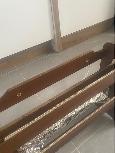 Beden 3katlı ahşap folyo streç kagıt havluluk