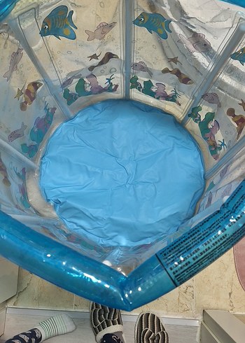 Renkli Balık Desenli Çocuk Havuzu - Görsel 3