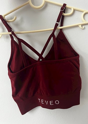 xs Beden bordo Renk Bordo Spor Bralet