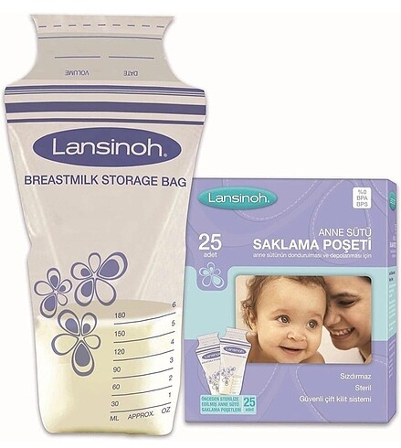 Lansinoh Süt Saklama Poşeti 100 adet