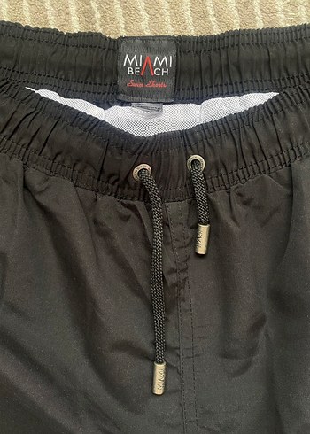 Unisex Siyah deniz Şortu - Görsel 4