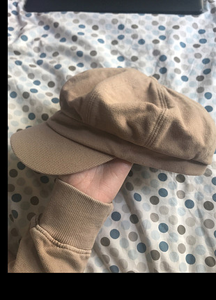 m Beden camel Renk GAP bej kadife şapka