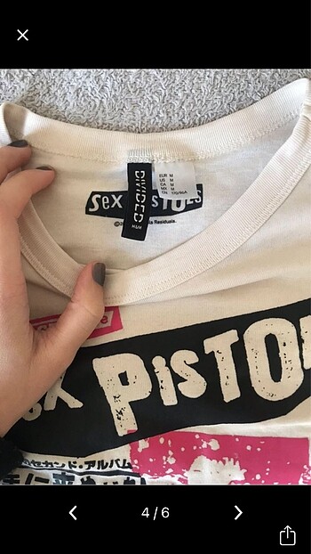 m Beden h&m sex pistols t shirt