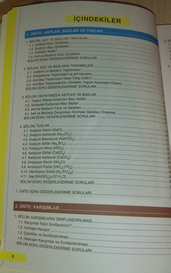 Ortaöğretim 10. Sınıf Kimya Kitabı - Görsel 2