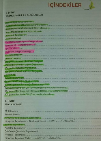 11. Sınıf Kimya Soru Bankası - Doğa Yayınları - Görsel 2