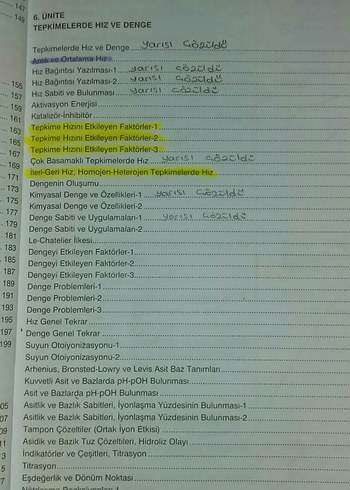 11. Sınıf Kimya Soru Bankası - Doğa Yayınları - Görsel 6