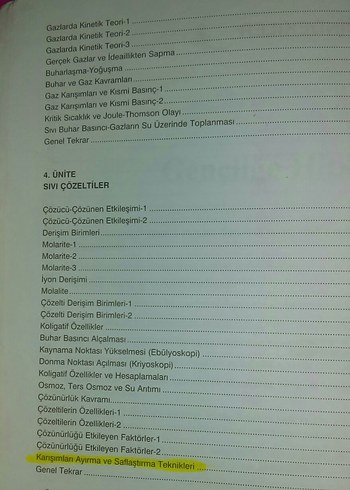 11. Sınıf Kimya Soru Bankası - Doğa Yayınları - Görsel 4