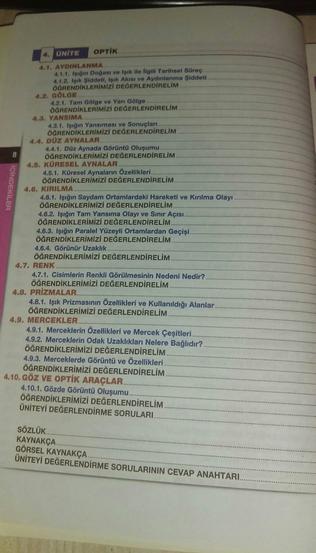 Fizik 10 Ortaöğretim Ders Kitabı - Görsel 4