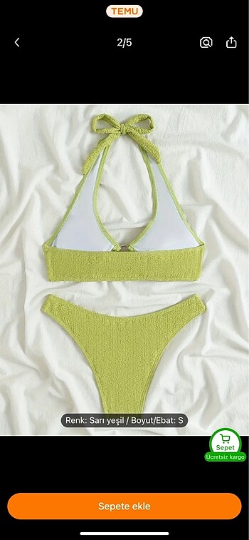 s Beden Bikini takımı
