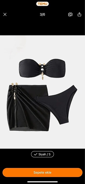 s Beden Bikini takımı