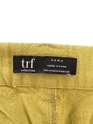 m Beden yeşil Renk Zara Düz Kesim %70 İndirimli.