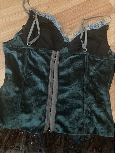 eşsiz victorian vintage büstiyer - Görsel 7