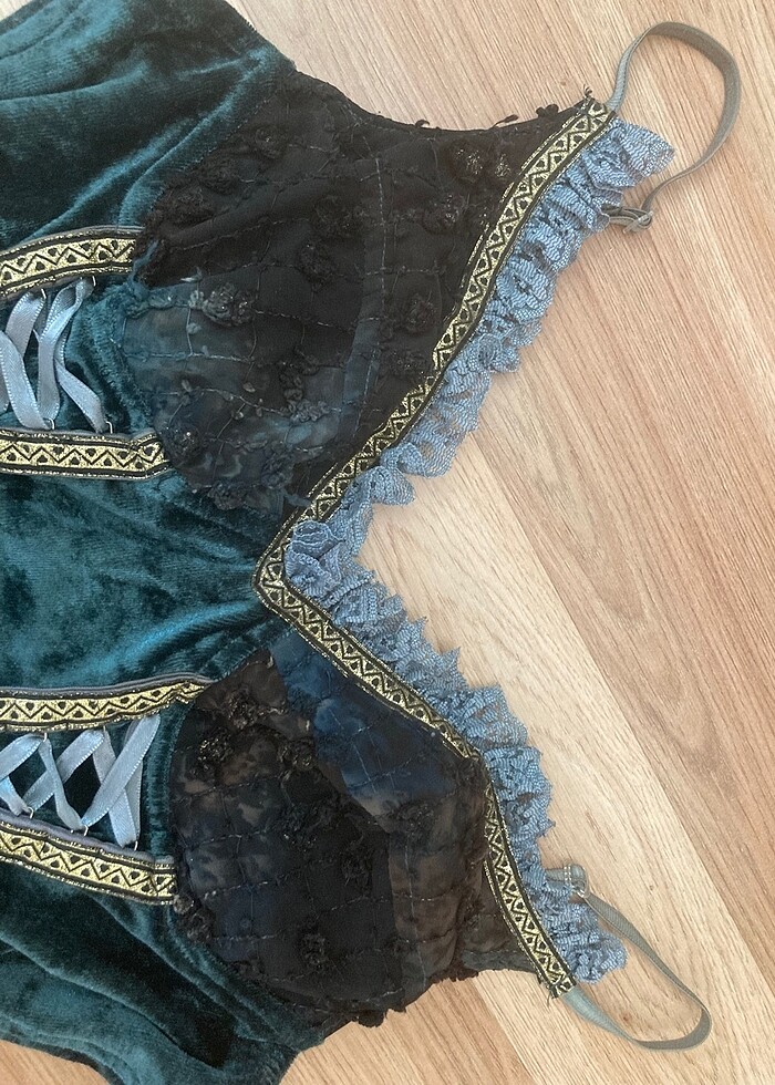 eşsiz victorian vintage büstiyer - Görsel 4