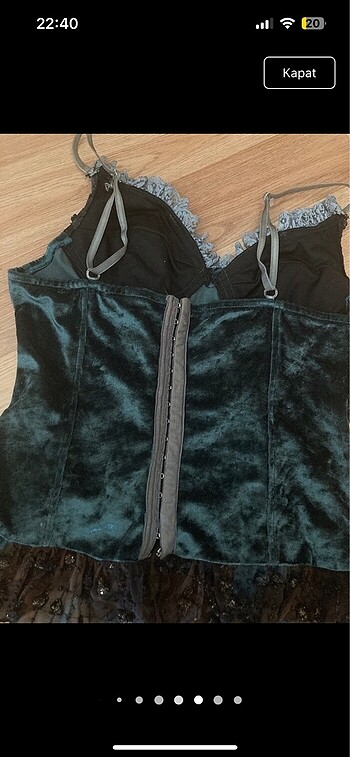 victorian büstiyer bluz - Görsel 7