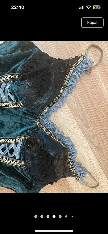 victorian büstiyer bluz - Görsel 4