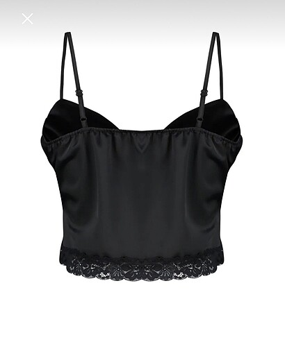 dantelli saten bluz - Görsel 6