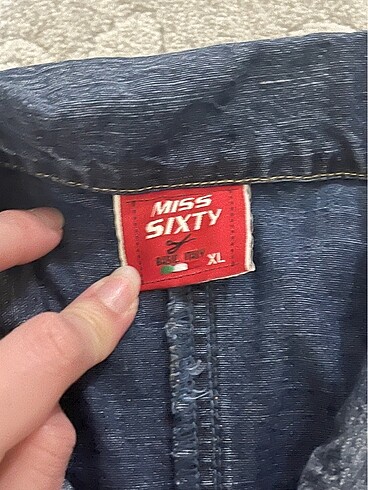 Miss Sixty y2k vintage Kot Ceket - Görsel 3