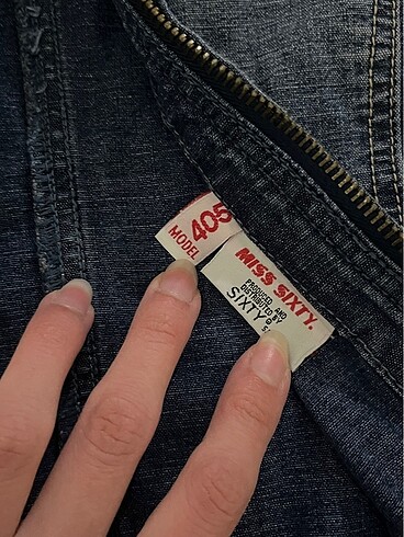 Miss Sixty y2k vintage Kot Ceket - Görsel 5