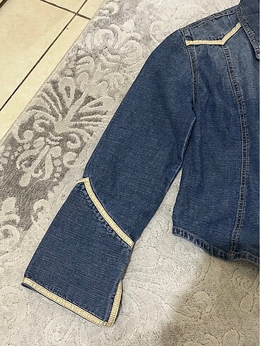 Miss Sixty y2k vintage Kot Ceket - Görsel 7