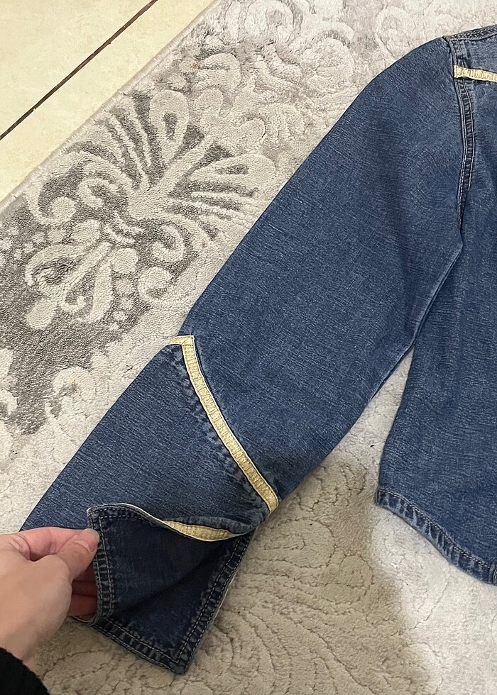 Miss Sixty y2k vintage Kot Ceket - Görsel 4