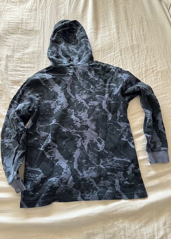 H&M Kapüşonlu Erkek Çocuk Batik Sweatshirt