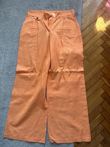 xl Beden turuncu Renk Setre marka yelek pantolon takım