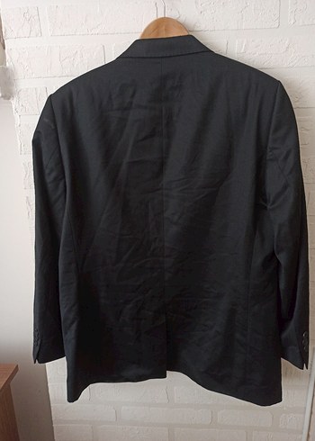 Kigili Siyah Düğmeli Erkek Ceket - Görsel 9