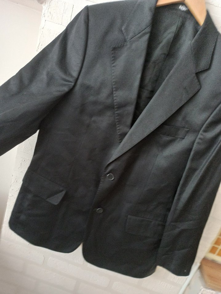 Kigili Siyah Düğmeli Erkek Ceket - Görsel 5